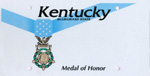 Kentucky "Medal of Honor" license plate